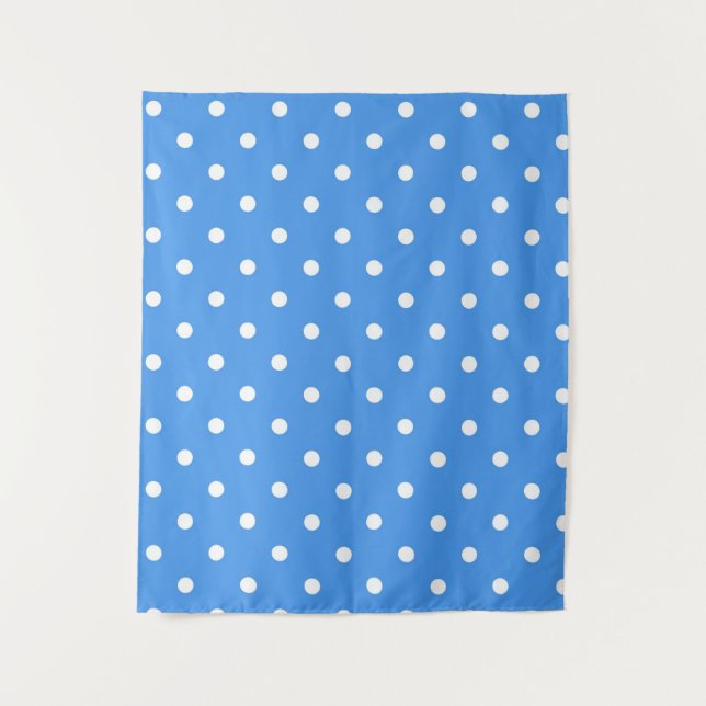 Polka-Punktmuster Wandteppich (Vorderseite)