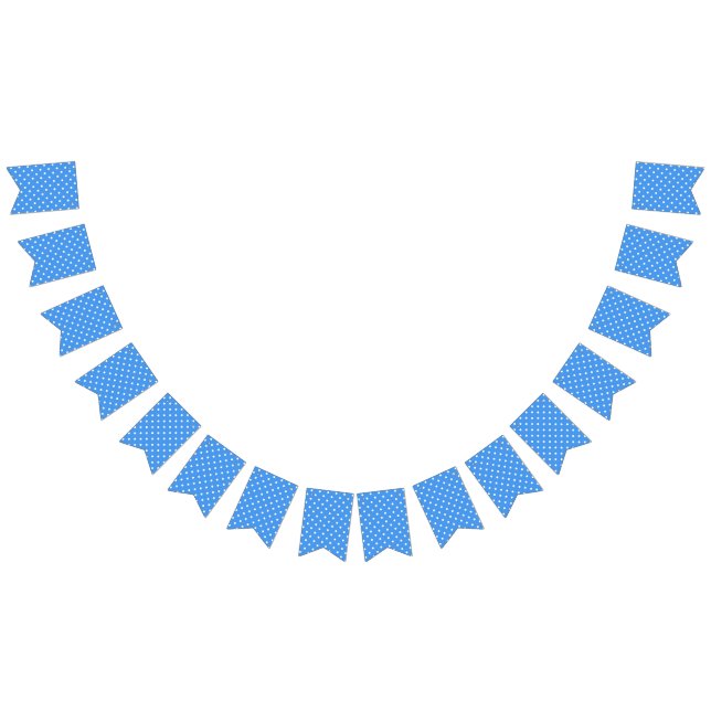 Polka-Punktmuster Wimpelkette (Alle)