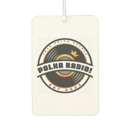 Polka Radio! Air Freshener Autolufterfrischer