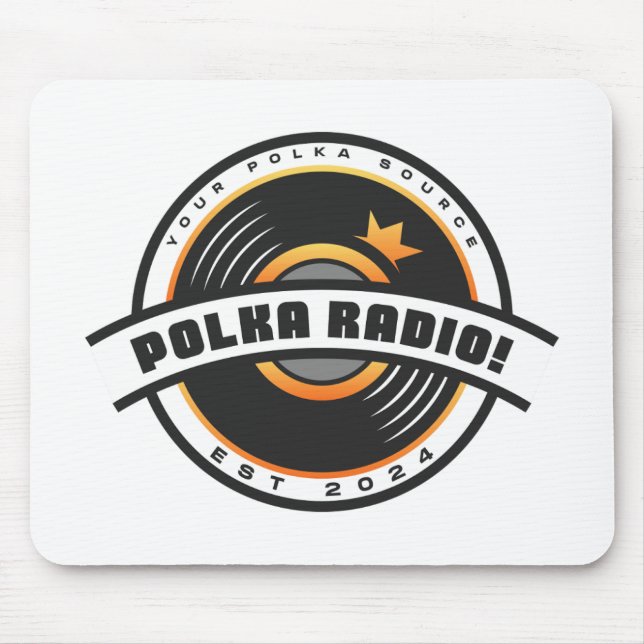 Polka Radio! Mauspad (Vorne)