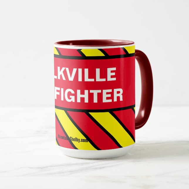 POLKVILLE FIREFIGHTER-TASSE TASSE (VorderseiteRechts)