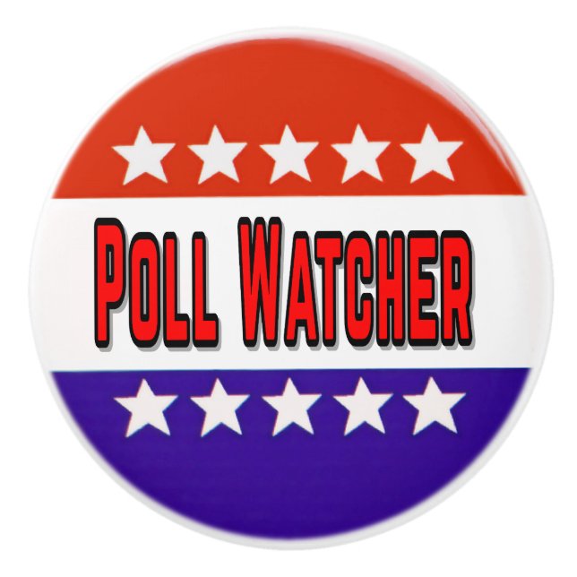 Poll Watcher Keramikknauf (Vorderseite)
