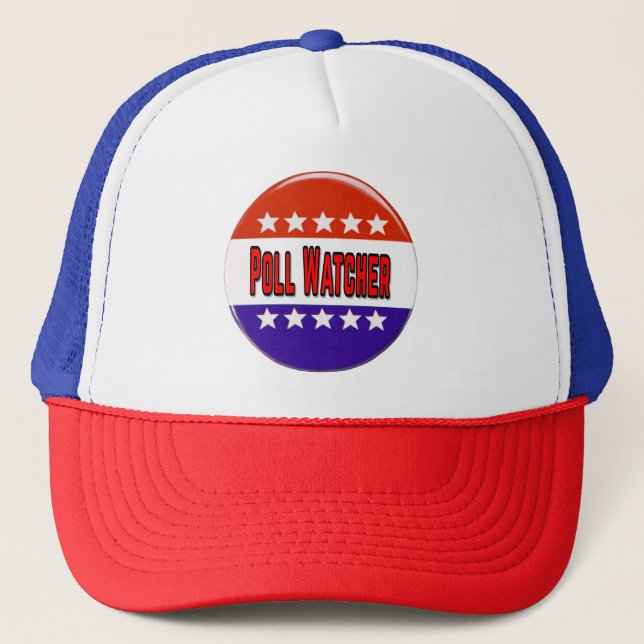 Poll Watcher Truckerkappe (Vorderseite)