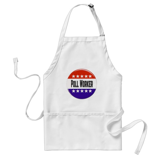 Poll Worker Schürze (Vorne)