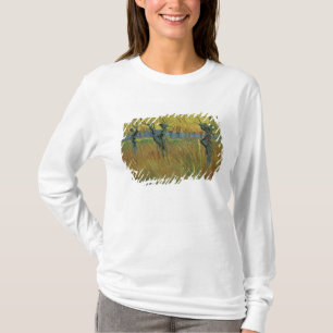 Pollarded Weiden Vincent van Goghs  , untergehende T-Shirt