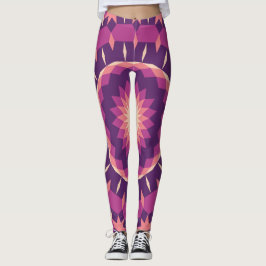 Pollen Tiling Pattern Leggings