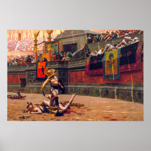 Pollice Verso Jean-Léon Gérôme Poster