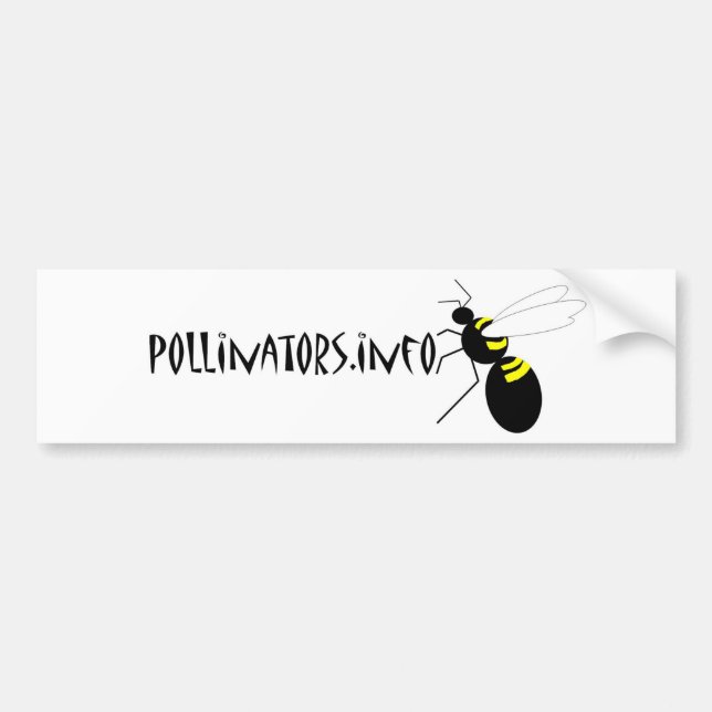 pollinators.info-Autoaufkleber 2 Autoaufkleber (Vorne)