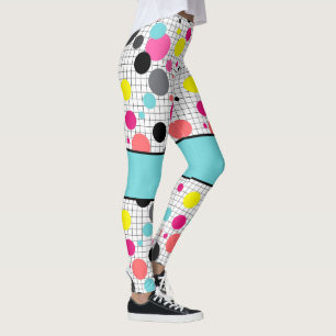 Pollka-Punkte Leggings