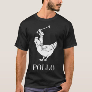 Pollo Shirt (GET IT!) Weißes Logo