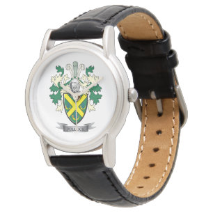 Pollock-Familienwappen-Wappen Armbanduhr