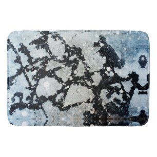 Pollock Style Stains Beton Urban Loft DIY Dekor Badematte