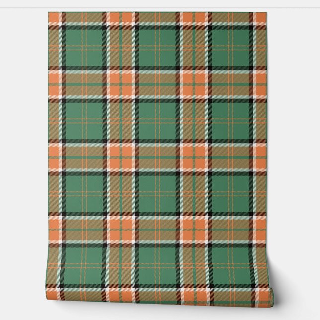 Pollock Tartan Kariert Scottish Clan Tapete (Abrollen)