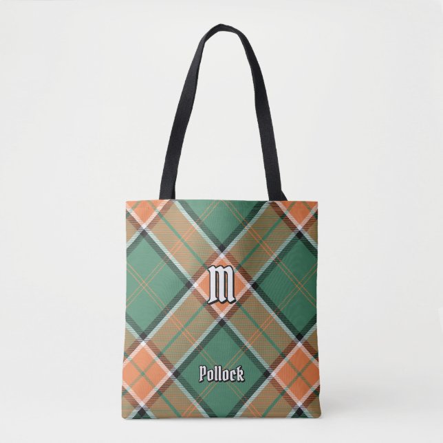 Pollock Tartan Tote Bag (Vorderseite)