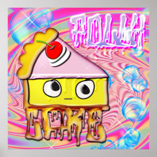 Polly Cake - Tortina - Poster