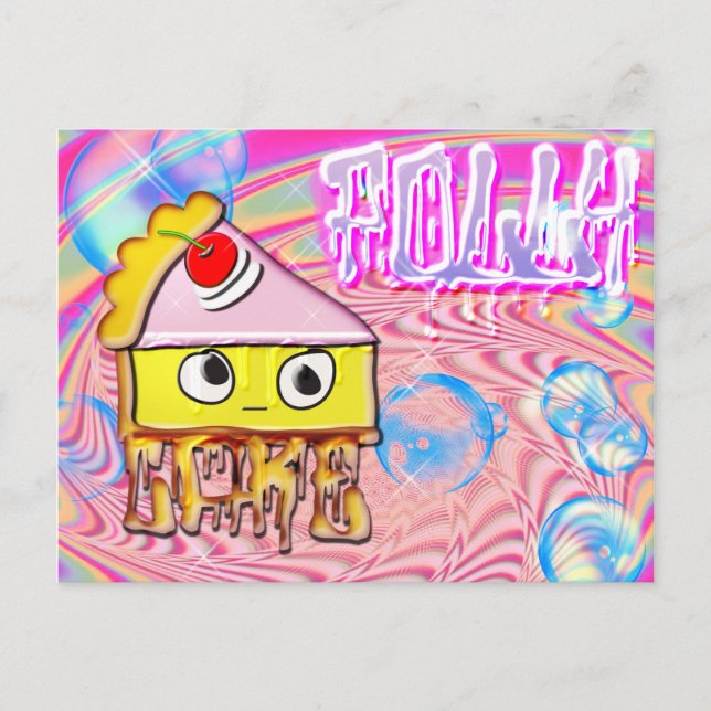 Polly Cake - Tortina - Postkarte (Vorderseite)