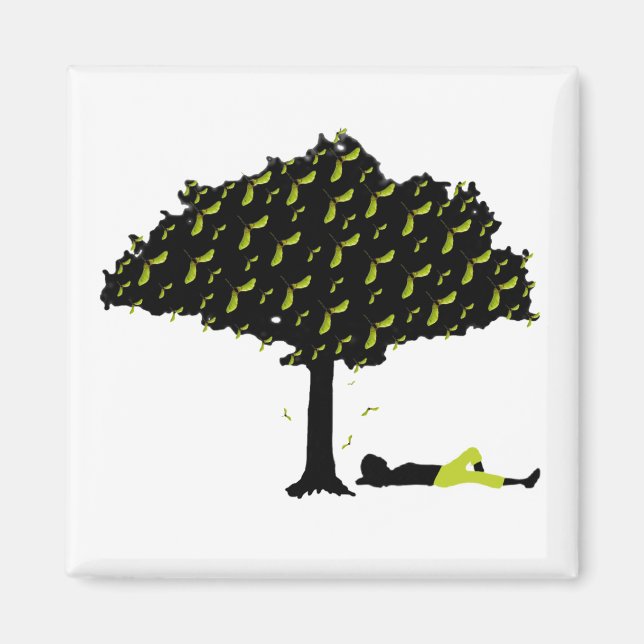 Polly Nose Tree Magnet (Vorne)