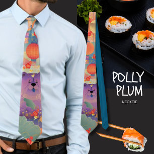POLLY PLUM Chow-Hund Krawatte
