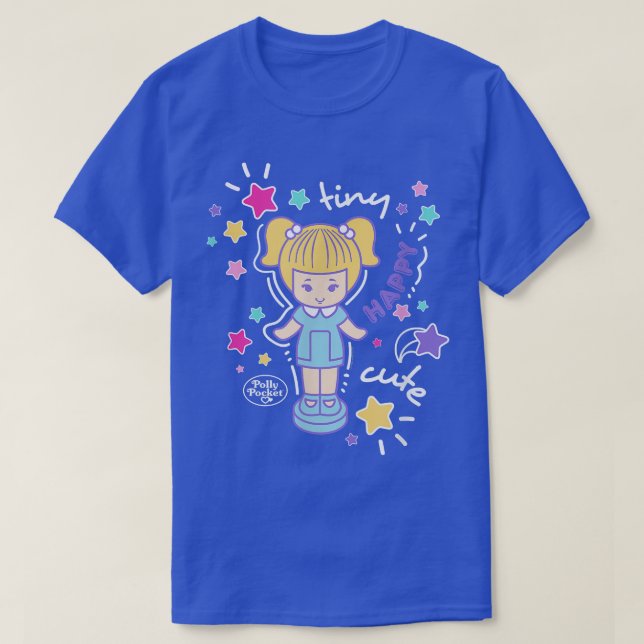 Polly Pocket Tiny Happy Niedlich Polly T-Shirt (Design vorne)