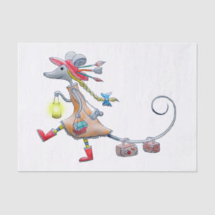 Polly the Mouse II Kids Seidenpapier