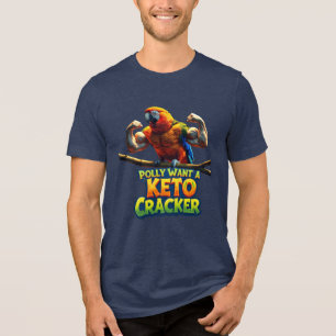 Polly wird Keto Tri-Blend Shirt