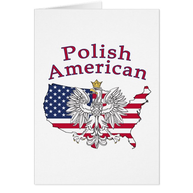 Polnisch-Amerikanische Karte (Vorne)