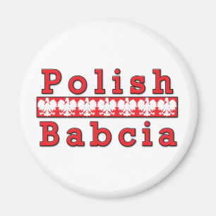 Polnisch Babcia Eagles Magnet
