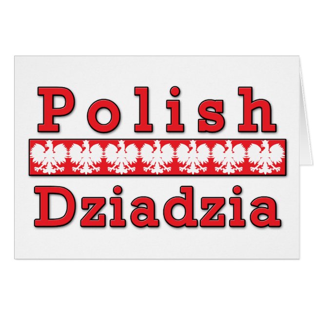 Polnisch Dziadzia Eagles (Vorderseite (Horizontal))
