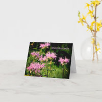 Polnisch Get Well Blume Nature Personalisiert Card