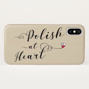 Polnisch im Heart Mobile Phone Case