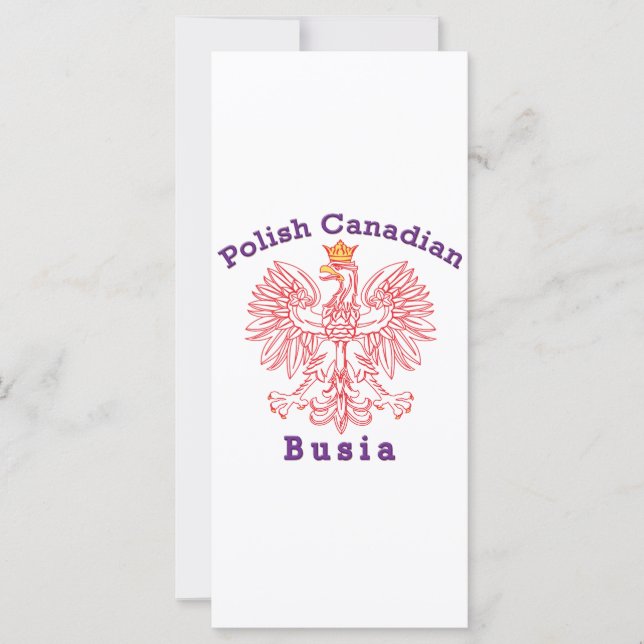Polnisch-Kanadier Eagle Busia (Vorderseite)