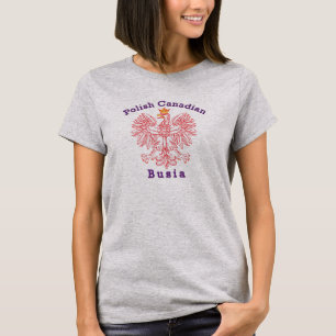 Polnisch-Kanadier Eagle Busia T-Shirt