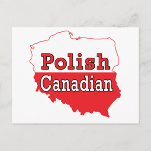 Polnisch-Kanadische Polnische Karte