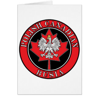 Polnisch kanadisches Ahornblättriger Busia