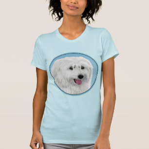 Polnisch Lowland Sheepdog Painting - Hundekunst T-Shirt