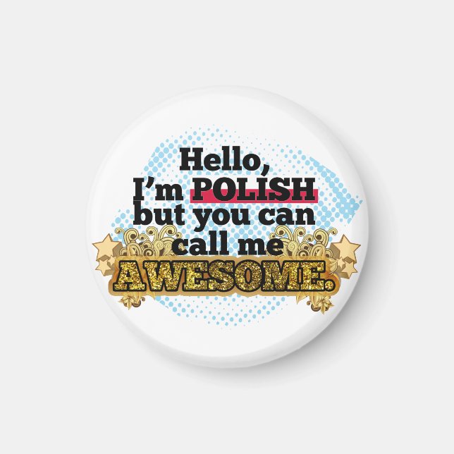 Polnisch Magnet (Vorne)