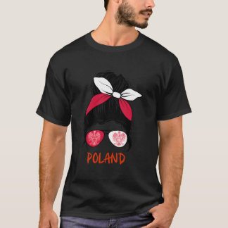Polnisch Polen Erbe Polenflagge T-Shirt