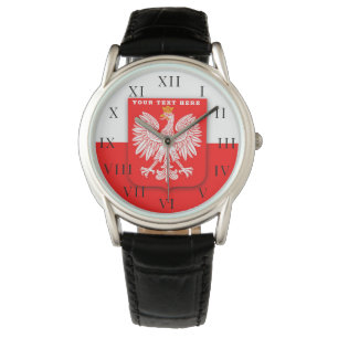 Polnisch Polska Polski AdlerEmblem Armbanduhr