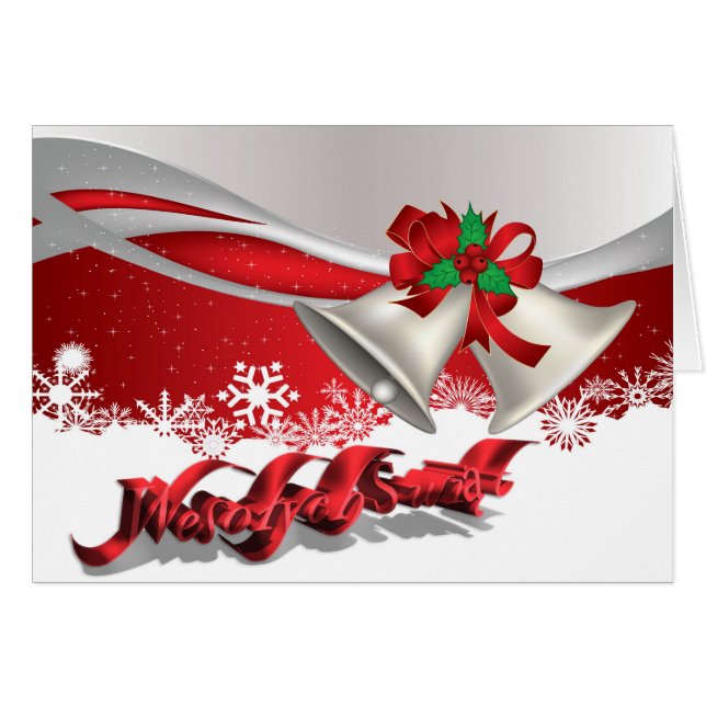 Polnisch/Polski - Frohe Weihnachten/Wesołych Świąt (Vorderseite (Horizontal))