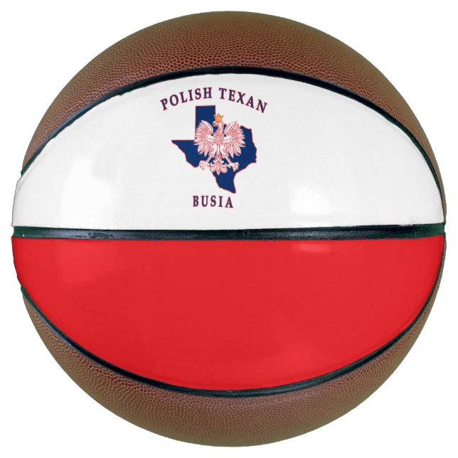 Polnisch Texan Busia Basketball (Vorderseite)