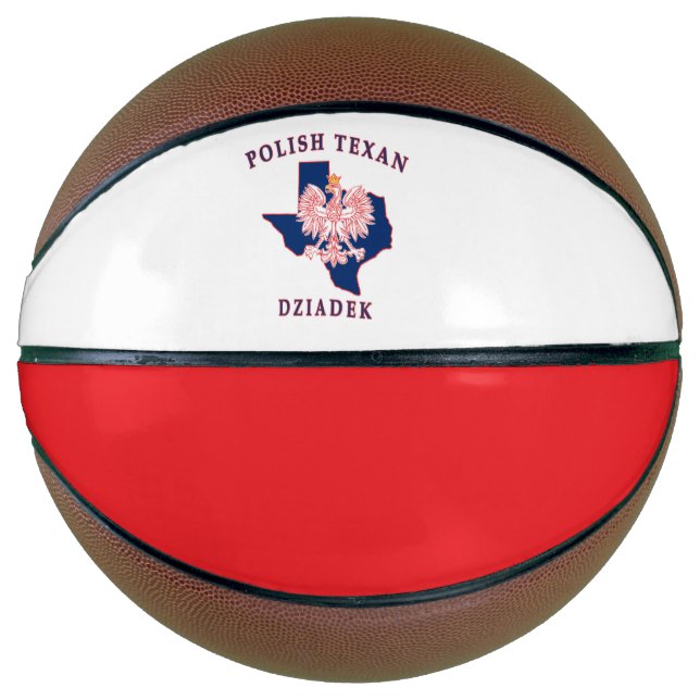 Polnisch Texan Dziadek Basketball (Vorderseite)