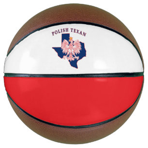 Polnisch Texan Eagle Map Basketball