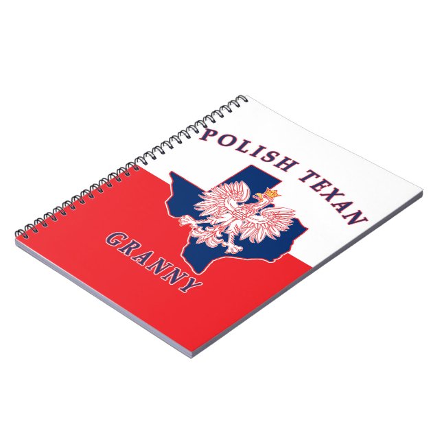 Polnisch Texan Granny Notizblock (Linke Seite)