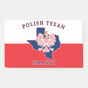 Polnisch Texan Granny Post-it Klebezettel