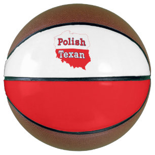 Polnisch Texan Polen Karte Basketball