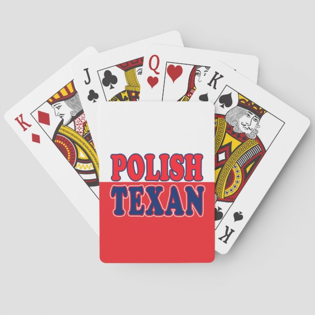 Polnisch Texan Spielkarten (Rückseite)
