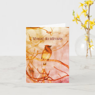 Polnisch Wildtiere Natur Personalisiert Karte