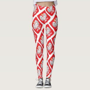 Polnische Adlerflagge Leggings