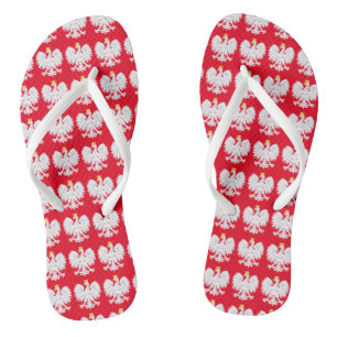 Polnische Adlersandalen Flip Flops