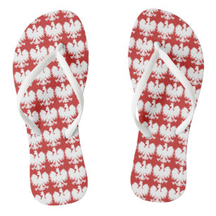 Polnische Adlersandalen Flip Flops